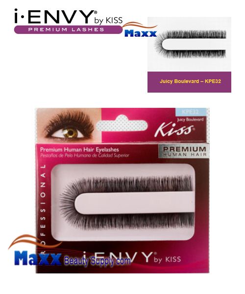 12 Package - Kiss i Envy Custom Cut Eyelashes - KPE32 - Juicy Boulevard